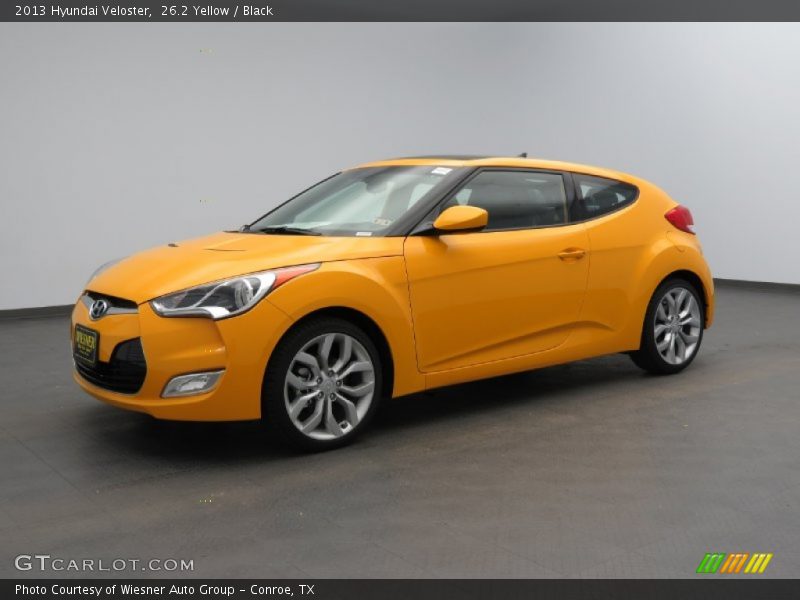 26.2 Yellow / Black 2013 Hyundai Veloster