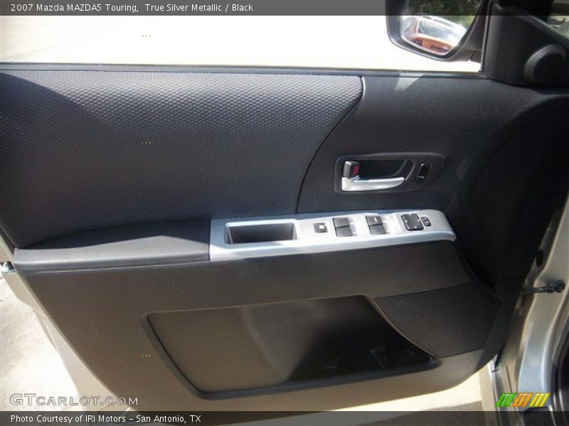 True Silver Metallic / Black 2007 Mazda MAZDA5 Touring