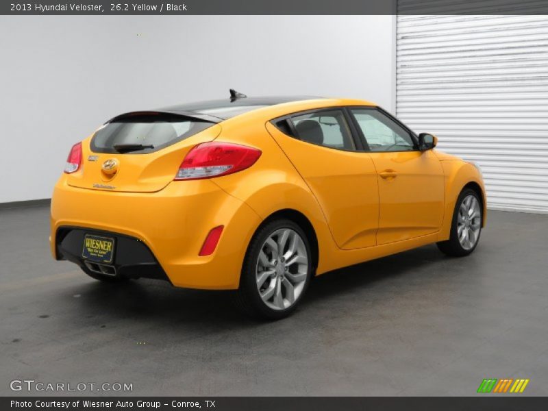 26.2 Yellow / Black 2013 Hyundai Veloster