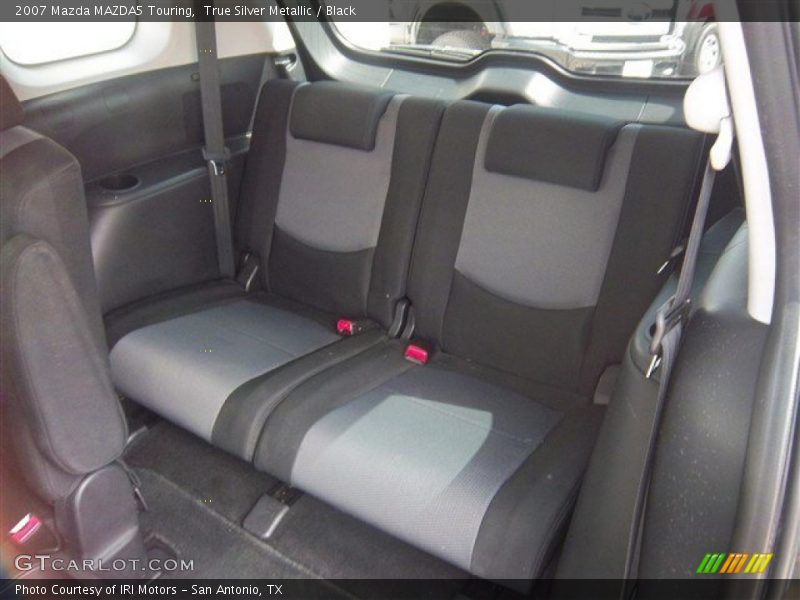 True Silver Metallic / Black 2007 Mazda MAZDA5 Touring