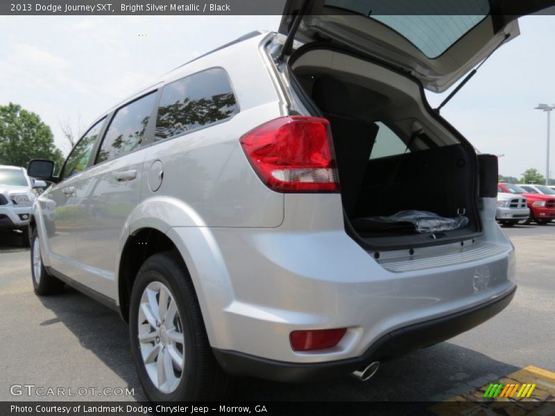 Bright Silver Metallic / Black 2013 Dodge Journey SXT
