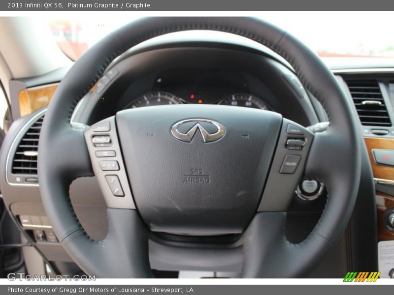  2013 QX 56 Steering Wheel