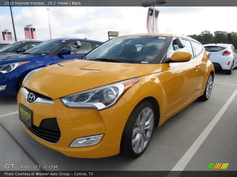 26.2 Yellow / Black 2013 Hyundai Veloster