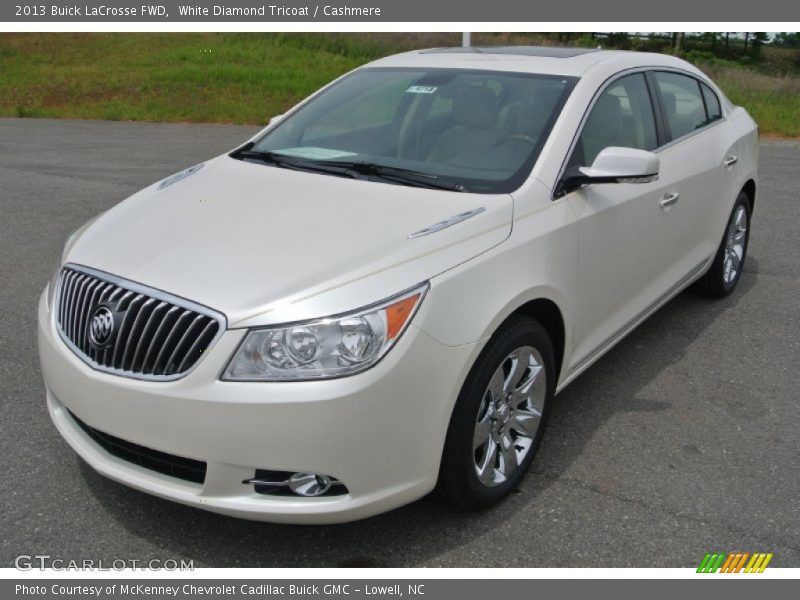 White Diamond Tricoat / Cashmere 2013 Buick LaCrosse FWD