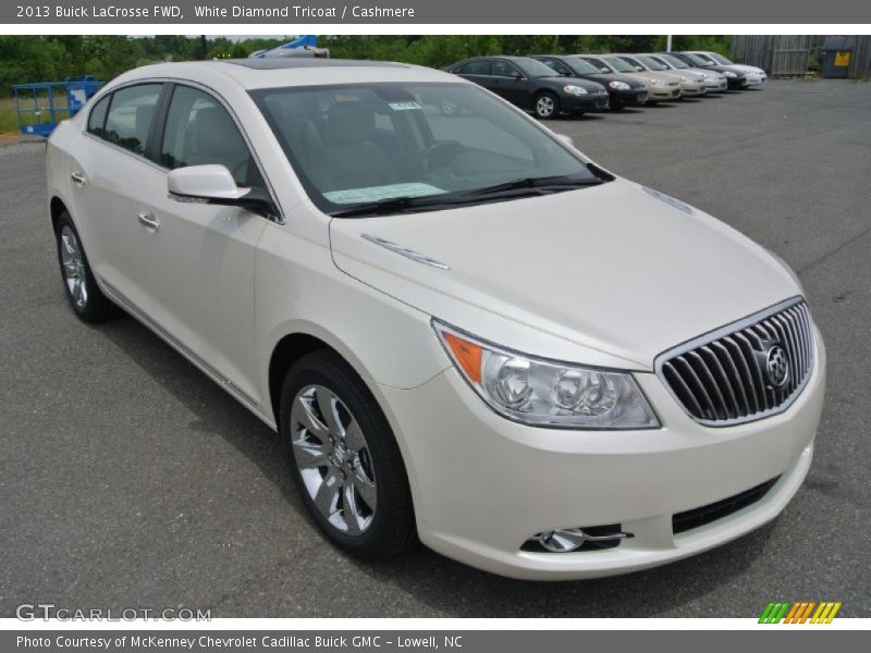 White Diamond Tricoat / Cashmere 2013 Buick LaCrosse FWD
