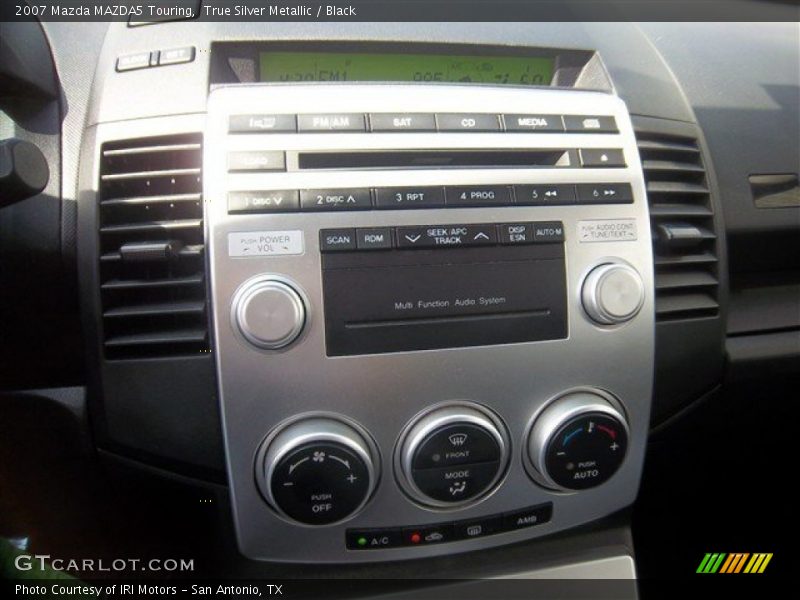 True Silver Metallic / Black 2007 Mazda MAZDA5 Touring
