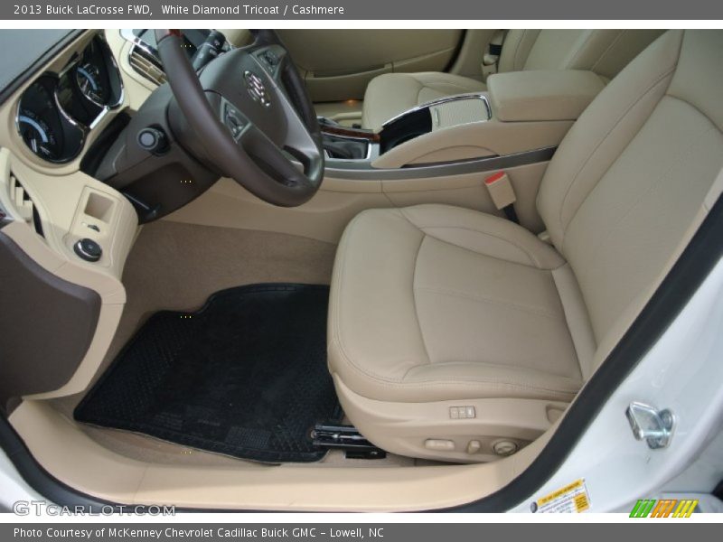 White Diamond Tricoat / Cashmere 2013 Buick LaCrosse FWD