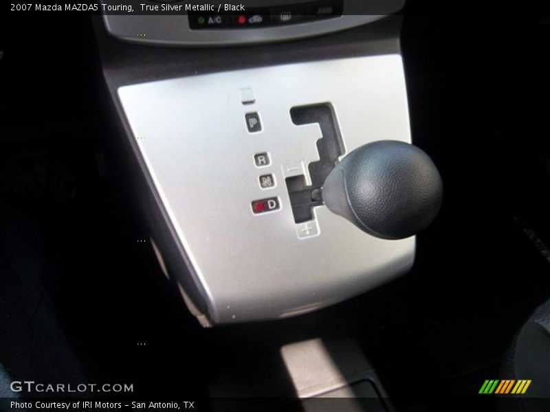 True Silver Metallic / Black 2007 Mazda MAZDA5 Touring