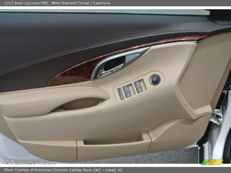 White Diamond Tricoat / Cashmere 2013 Buick LaCrosse FWD
