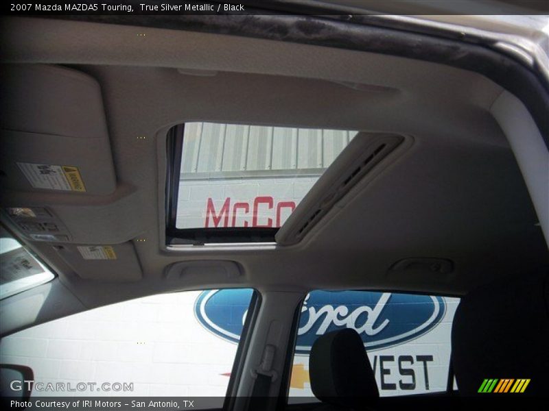 True Silver Metallic / Black 2007 Mazda MAZDA5 Touring