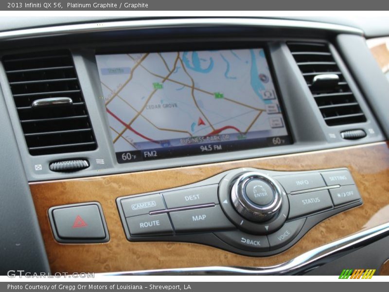 Navigation of 2013 QX 56