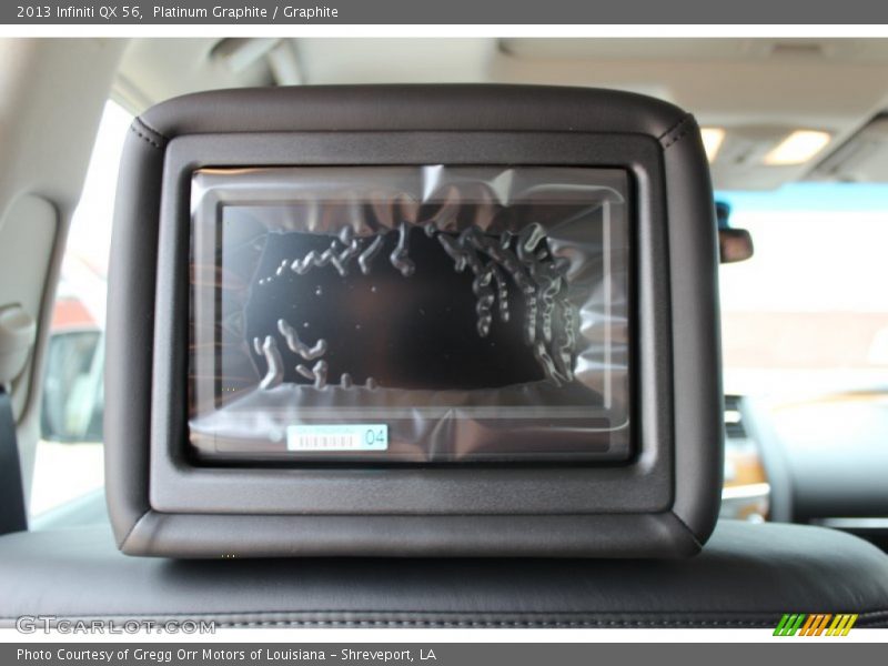 Entertainment System of 2013 QX 56