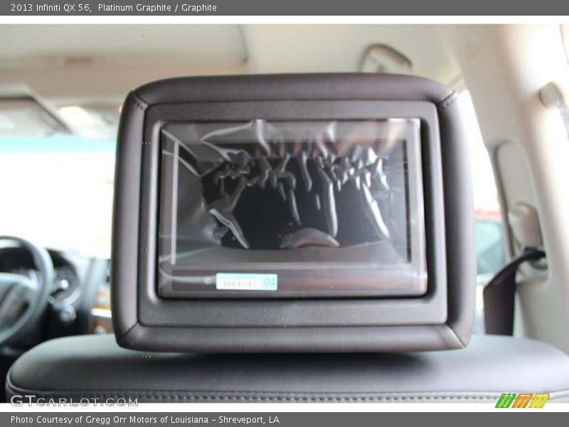 Entertainment System of 2013 QX 56