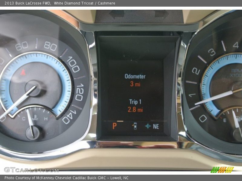 White Diamond Tricoat / Cashmere 2013 Buick LaCrosse FWD