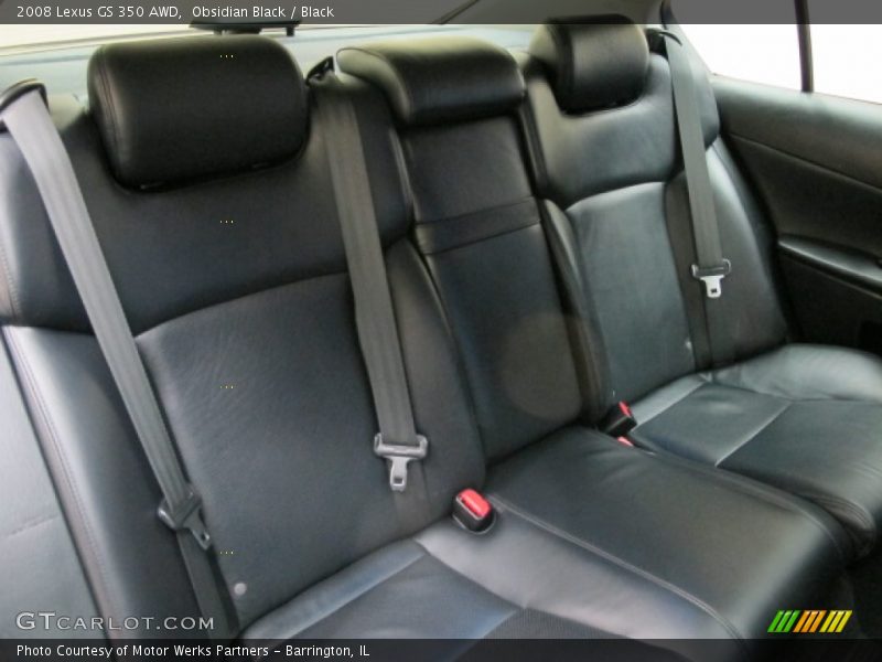 Obsidian Black / Black 2008 Lexus GS 350 AWD