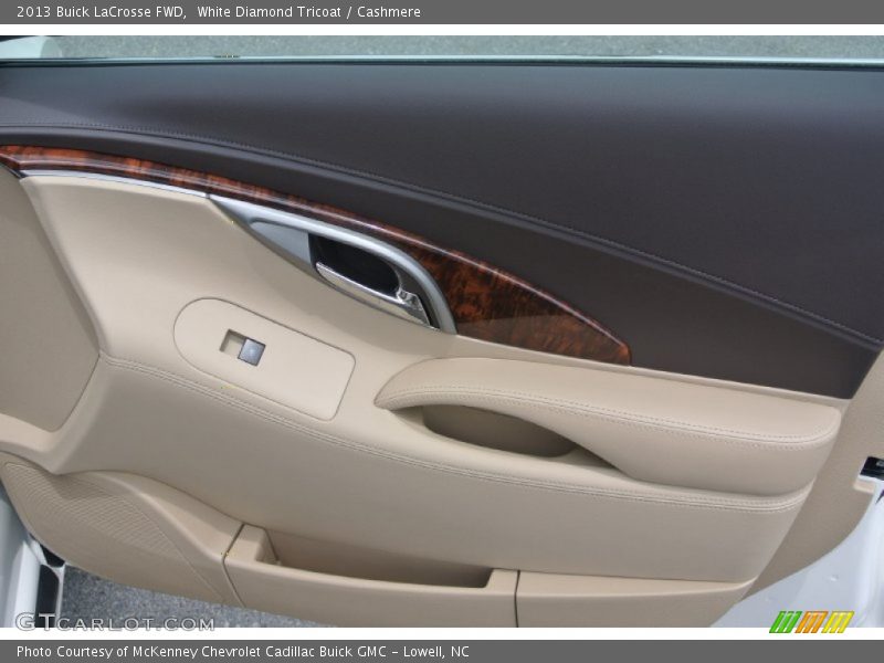 White Diamond Tricoat / Cashmere 2013 Buick LaCrosse FWD