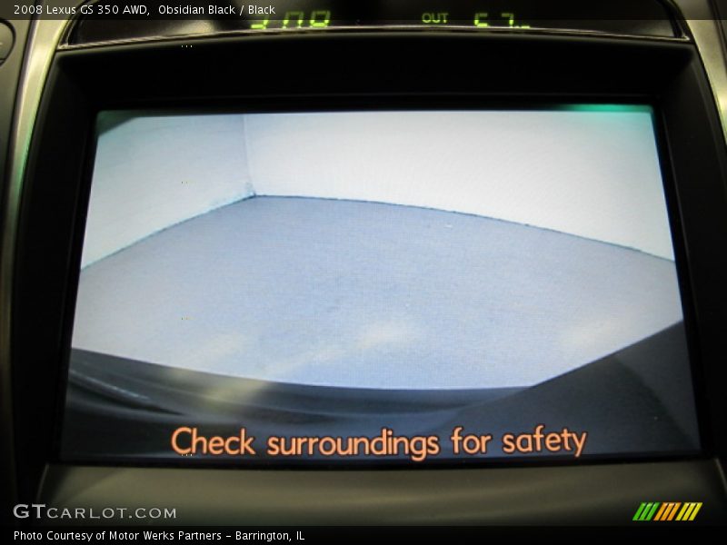 Obsidian Black / Black 2008 Lexus GS 350 AWD