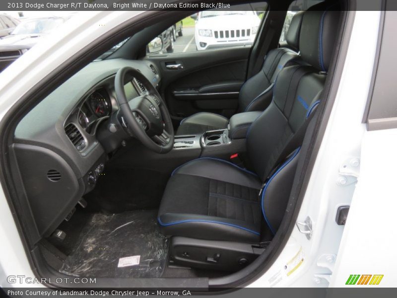  2013 Charger R/T Daytona Daytona Edition Black/Blue Interior