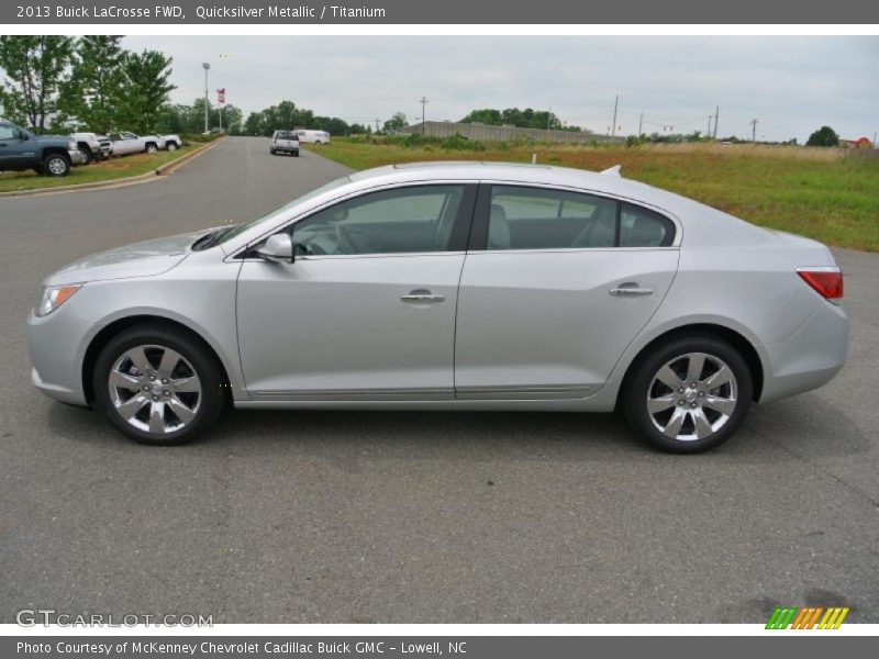 Quicksilver Metallic / Titanium 2013 Buick LaCrosse FWD