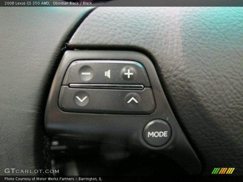 Obsidian Black / Black 2008 Lexus GS 350 AWD