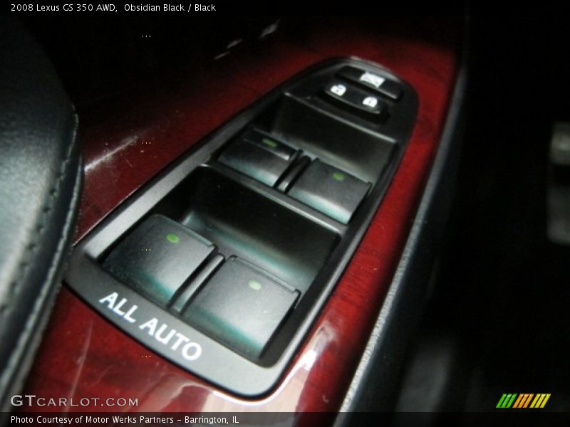 Obsidian Black / Black 2008 Lexus GS 350 AWD