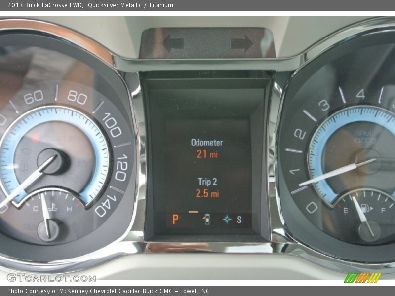 Quicksilver Metallic / Titanium 2013 Buick LaCrosse FWD