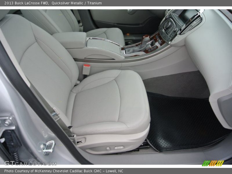Front Seat of 2013 LaCrosse FWD