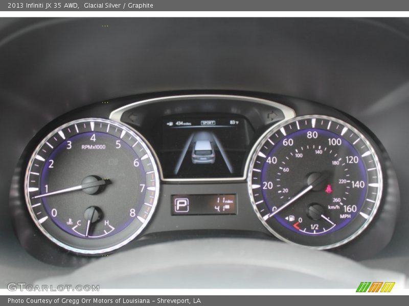  2013 JX 35 AWD 35 AWD Gauges