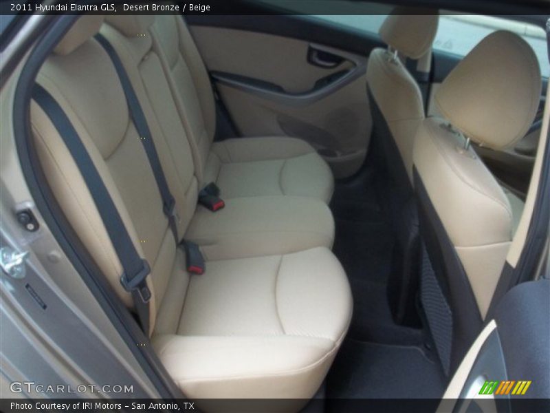 Desert Bronze / Beige 2011 Hyundai Elantra GLS