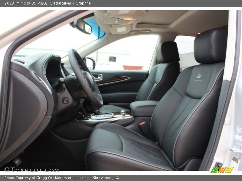  2013 JX 35 AWD Graphite Interior