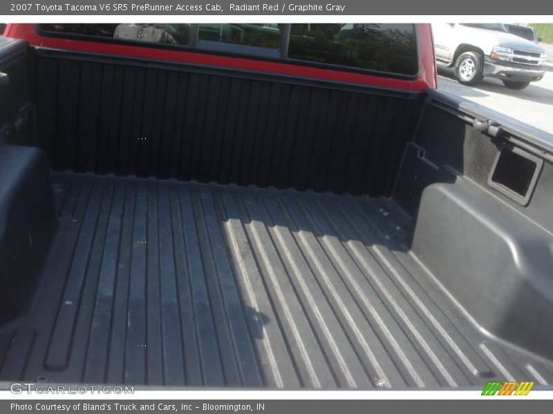 Radiant Red / Graphite Gray 2007 Toyota Tacoma V6 SR5 PreRunner Access Cab