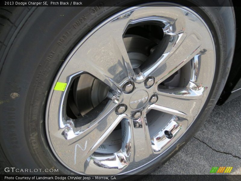 Pitch Black / Black 2013 Dodge Charger SE