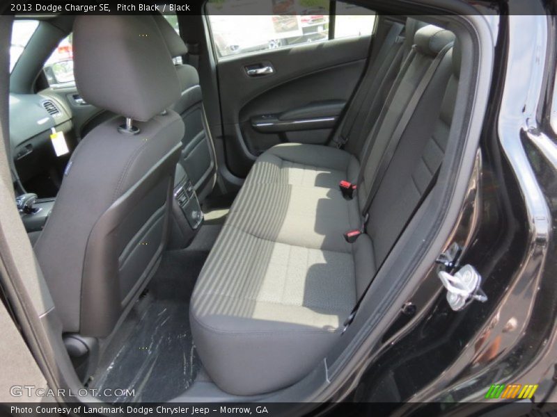 Pitch Black / Black 2013 Dodge Charger SE