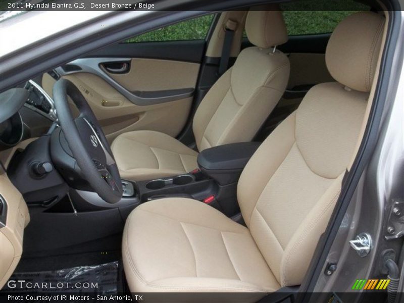  2011 Elantra GLS Beige Interior
