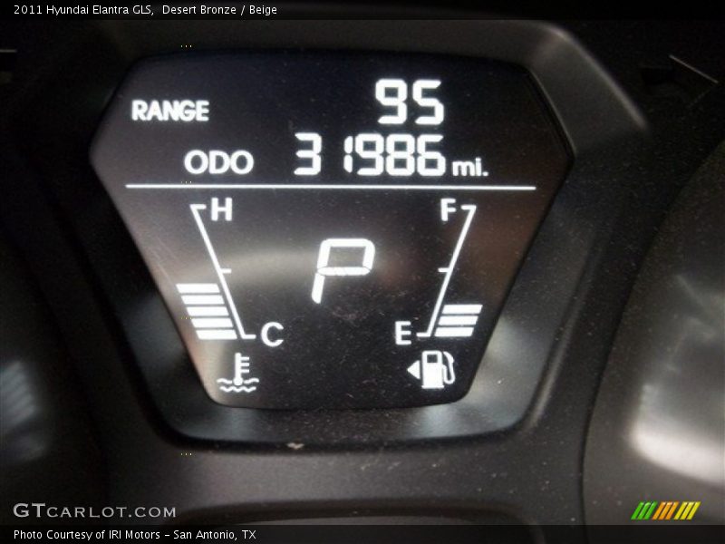 Desert Bronze / Beige 2011 Hyundai Elantra GLS