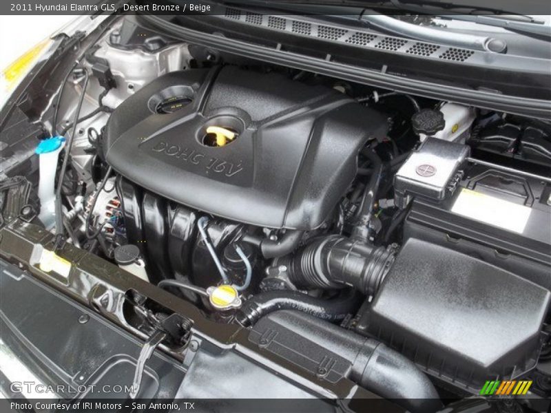  2011 Elantra GLS Engine - 1.8 Liter DOHC 16-Valve D-CVVT 4 Cylinder