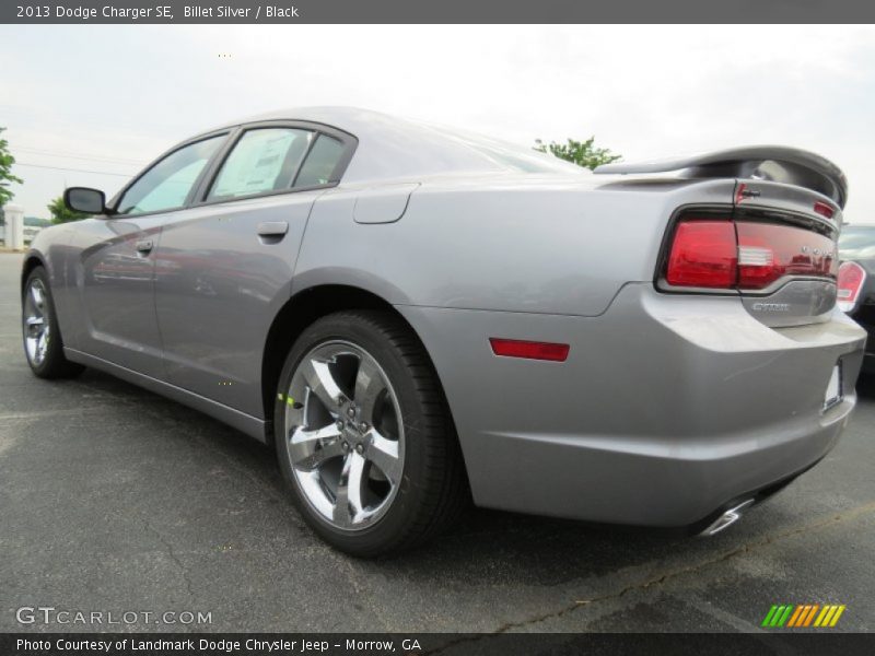 Billet Silver / Black 2013 Dodge Charger SE