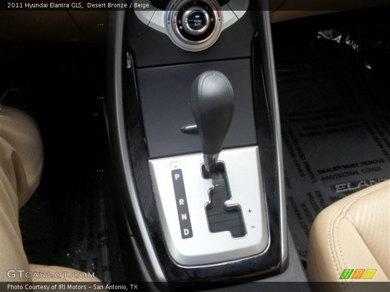  2011 Elantra GLS 6 Speed Shiftronic Automatic Shifter