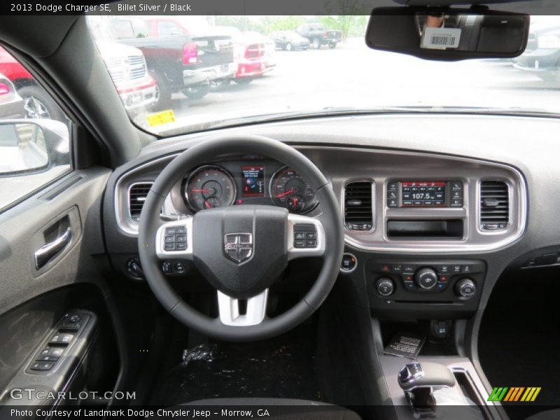 Dashboard of 2013 Charger SE