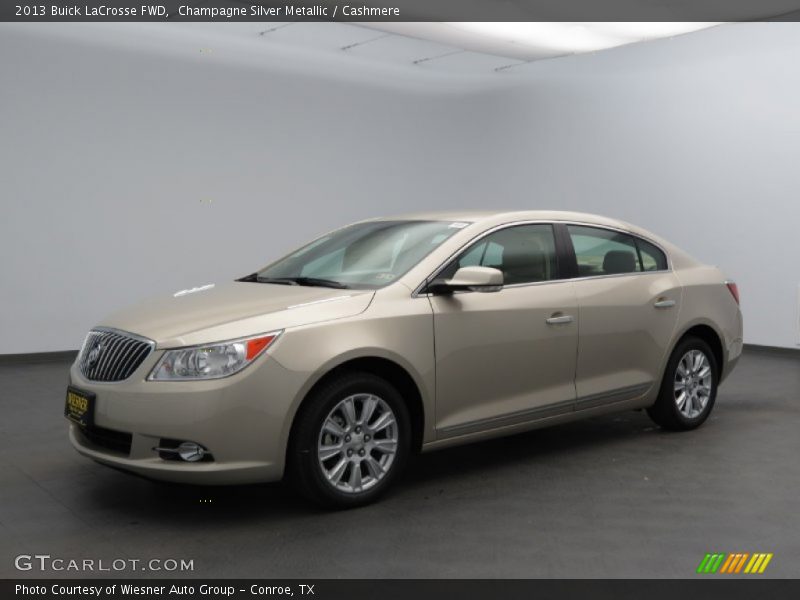 Champagne Silver Metallic / Cashmere 2013 Buick LaCrosse FWD
