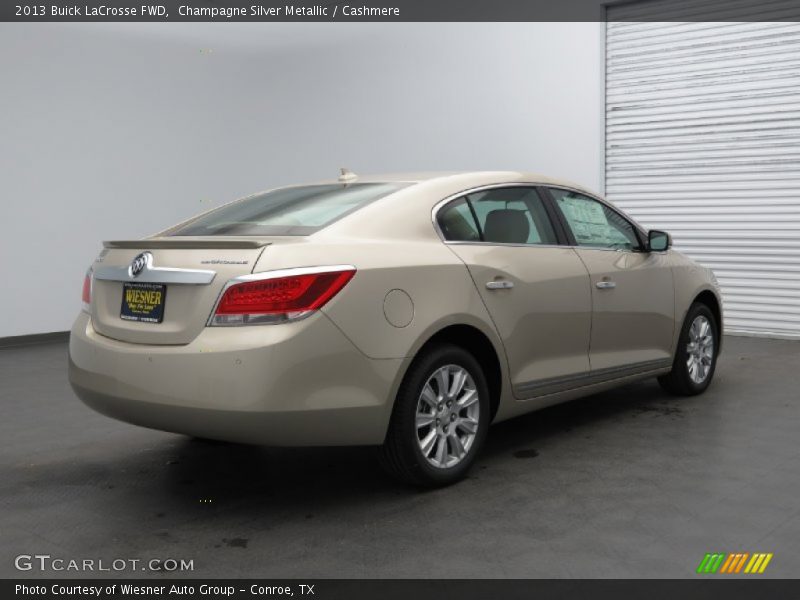 Champagne Silver Metallic / Cashmere 2013 Buick LaCrosse FWD
