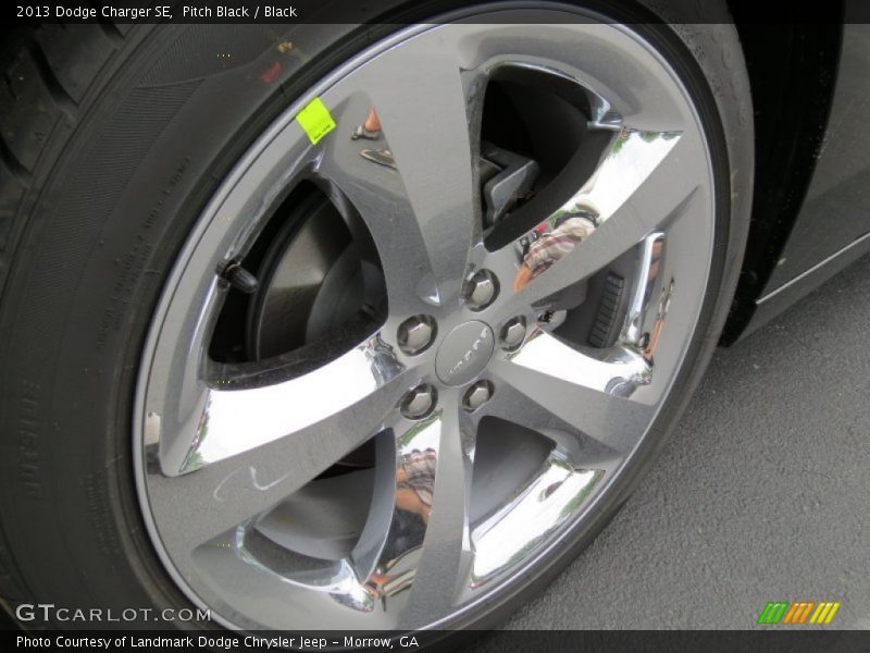 Pitch Black / Black 2013 Dodge Charger SE