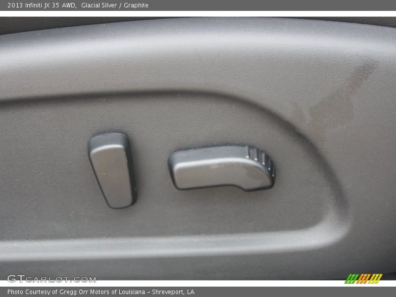 Glacial Silver / Graphite 2013 Infiniti JX 35 AWD