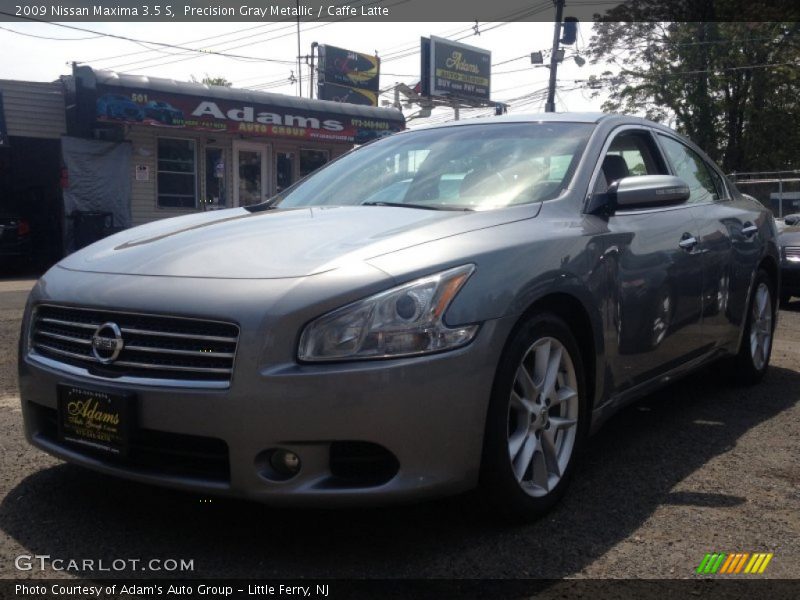 Precision Gray Metallic / Caffe Latte 2009 Nissan Maxima 3.5 S