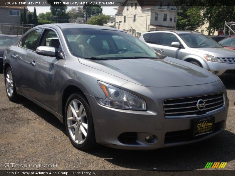 Precision Gray Metallic / Caffe Latte 2009 Nissan Maxima 3.5 S