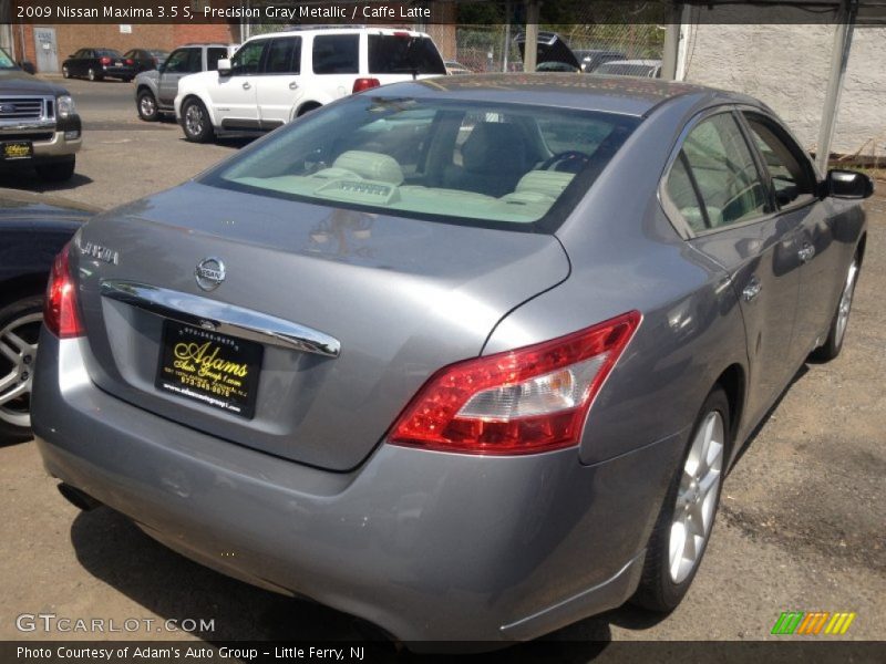 Precision Gray Metallic / Caffe Latte 2009 Nissan Maxima 3.5 S