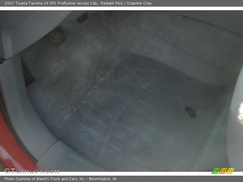 Radiant Red / Graphite Gray 2007 Toyota Tacoma V6 SR5 PreRunner Access Cab