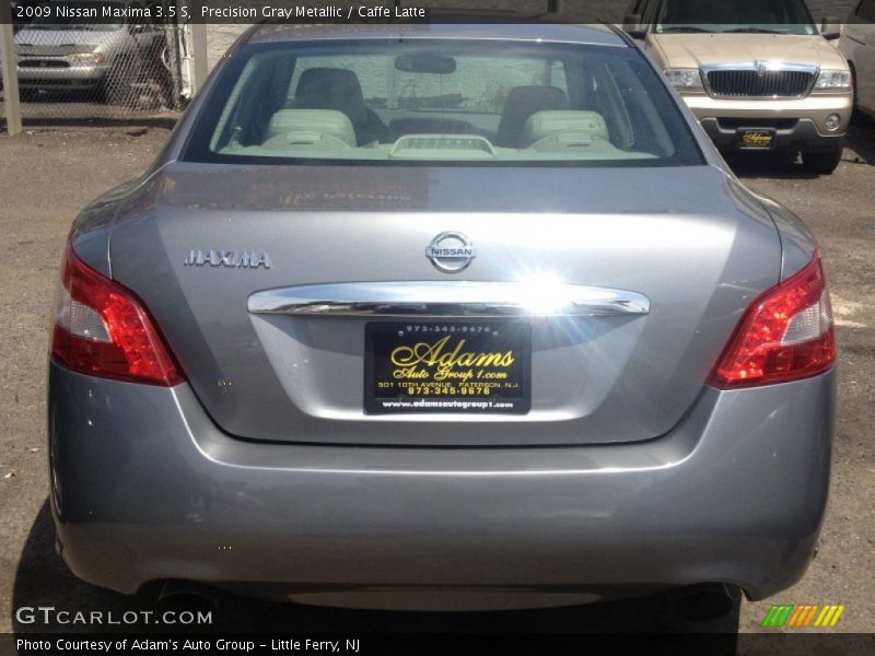 Precision Gray Metallic / Caffe Latte 2009 Nissan Maxima 3.5 S