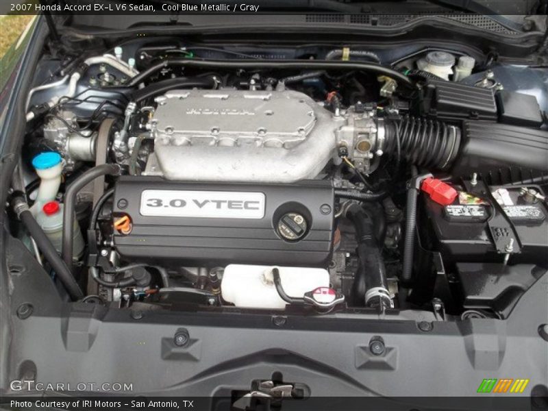  2007 Accord EX-L V6 Sedan Engine - 3.0 Liter SOHC 24-Valve VTEC V6