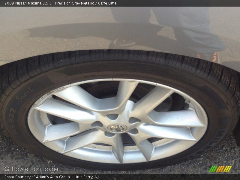 Precision Gray Metallic / Caffe Latte 2009 Nissan Maxima 3.5 S